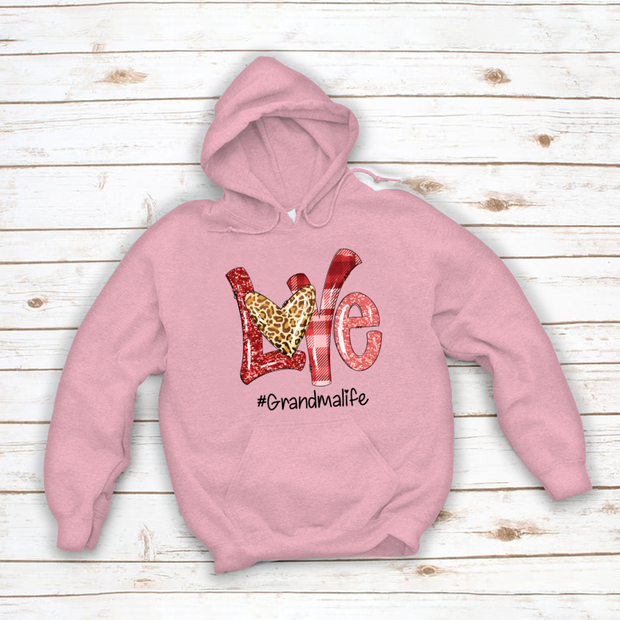 Valentine Love Grandma Life Hoodie MI0626