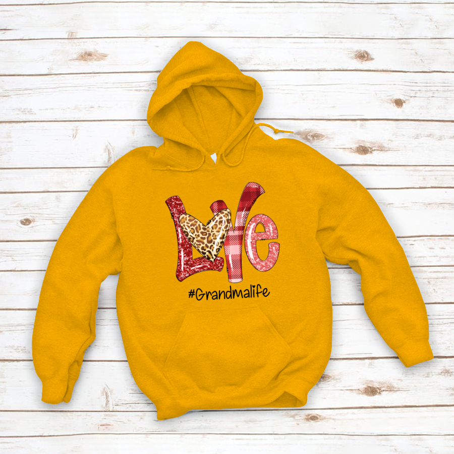 Valentine Love Grandma Life Hoodie MI0626