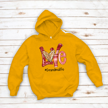Valentine Love Grandma Life Hoodie MI0626