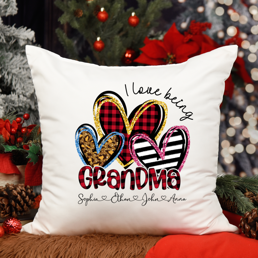 I Love Being Grandma CL01 Indoor Pillow MI0615