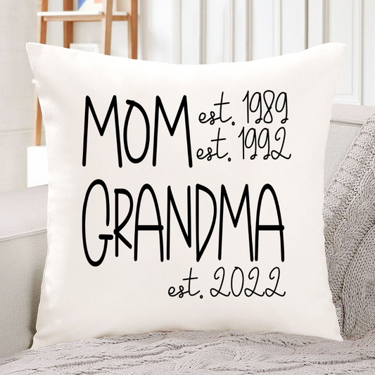 Mom Grandma New Est Sweet VT22120041 Indoor Pillow MI0986