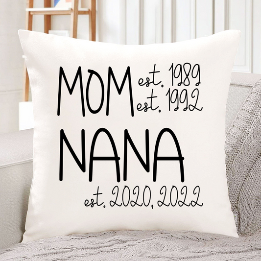 Mom Nana Est Sweet VT22120041 Indoor Pillow MI0994