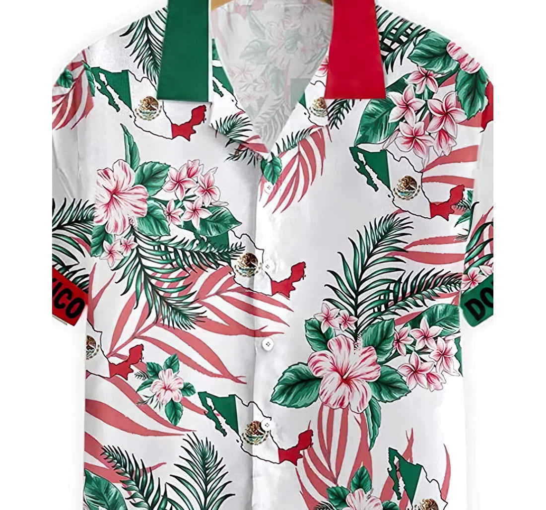 Don't Mess With Mexico Hawaiian Shirt, Button Up Aloha Shirt For Men, Women HO0845
