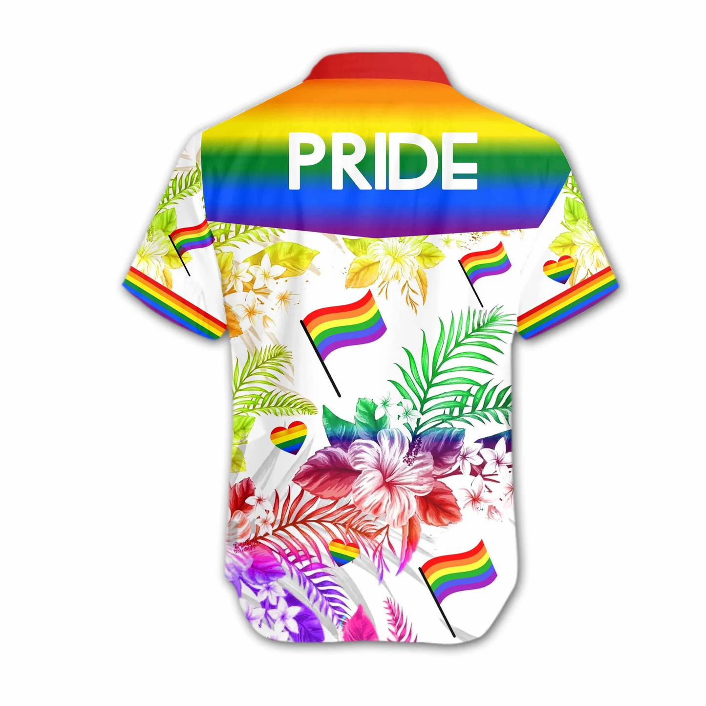 Lgbt Pride Love Is Love Vivid Design Hawaiian Shirt HO5484
