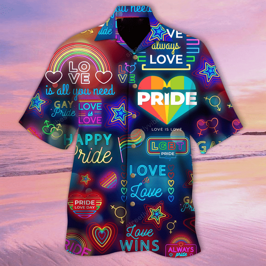 Love Has No Gender Tropical Background Design Hawaiian Shirt HO5472