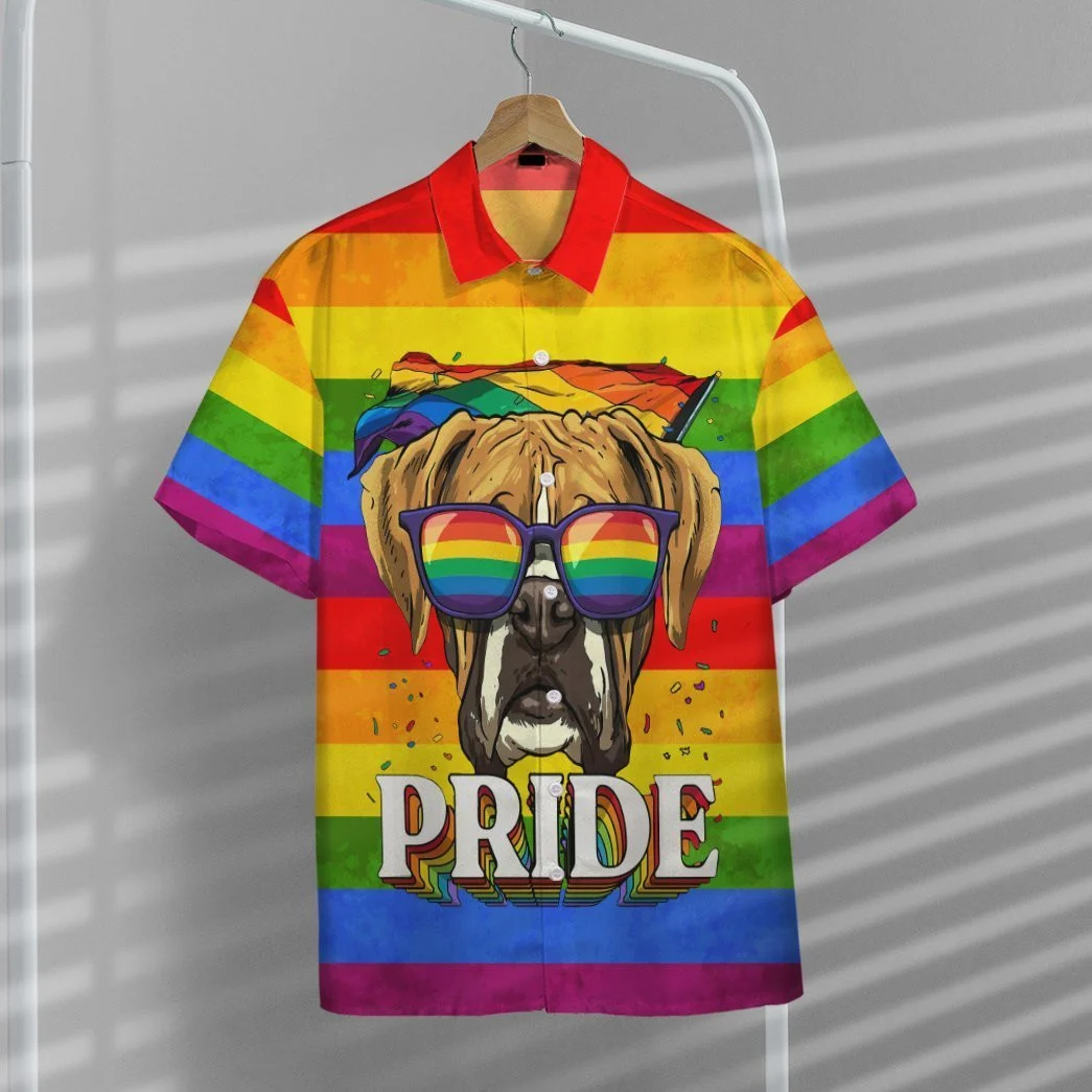 Pride Hawaiian Shirt For LGBT, Background Design Hawaiian Shirt, Transgender Shirt HO0398