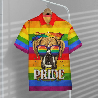 Pride Hawaiian Shirt For LGBT, Background Design Hawaiian Shirt, Transgender Shirt HO0398