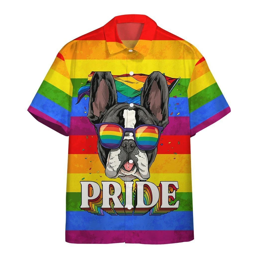 Ally Pride 3D Shirt Awesome Background Design Hawaiian Shirt, Hawaiian Pride HO5466