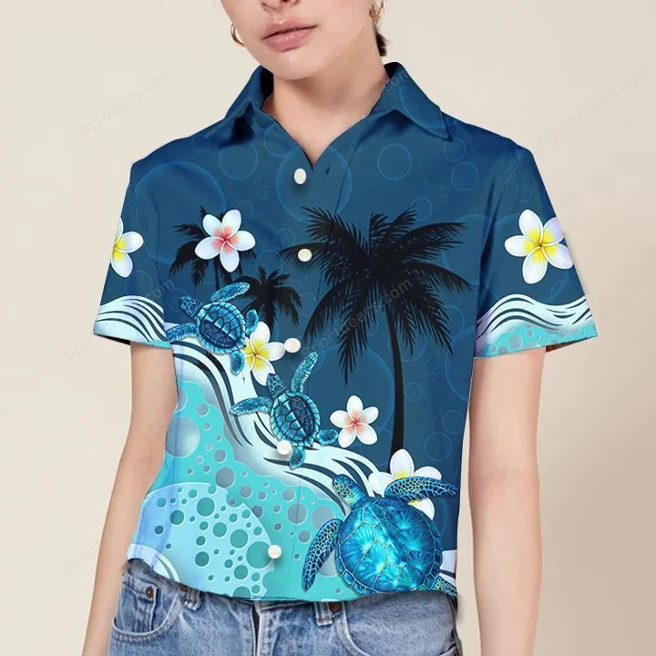 Ocean - Turtle Hawaiian Shirt, Summer gift, Hawaiian Shirts for Men, Aloha Beach Shirt HO1025