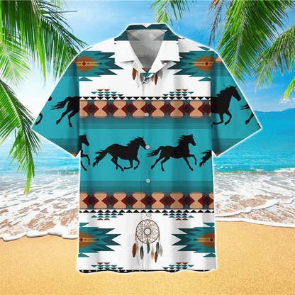 Horse Pattern Hawaiian Shirt for men, Women HO2195