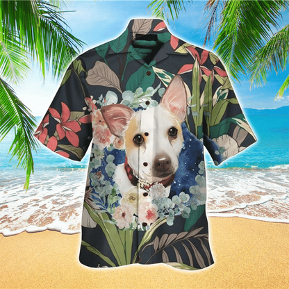 Summer Chihuahua Hawaiian Shirt, Dog Hawaiian shirt Mens, Hawaiian Shirt For Dog Lover HO2445