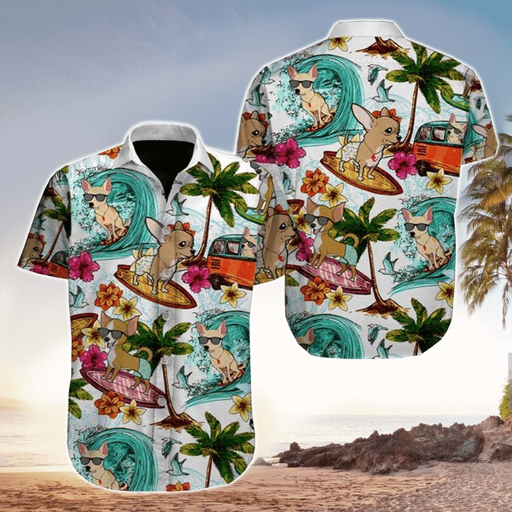 Chihuahua Hawaiian Shirt, Perfect Gift Ideas For Chihuahua Dog Lover HO2446