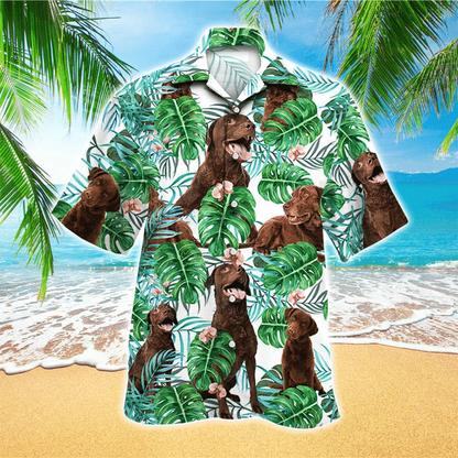 Retriever Dog Shirt, Retriever Dog Hawaiian Shirt For Dog Lovers HO2439