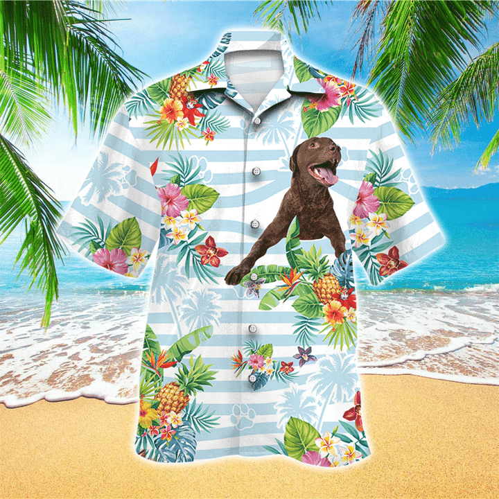 Retriever Dog Hawaiian Shirt, Dog Hawaiian Shirt Men HO2440