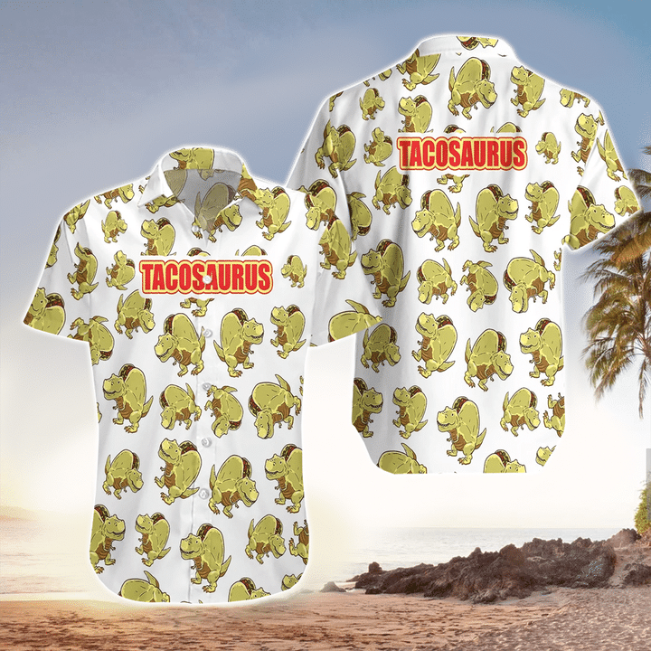 Dinosaurs Aloha Shirt, Dinosaurs pattern Hawaiian Shirt For Dinosaurs Lovers HO2194