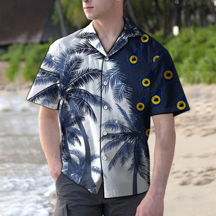 Palm Tree Great Gift For Western Australia Lover Pattern Hawaiian Shirt HO2383