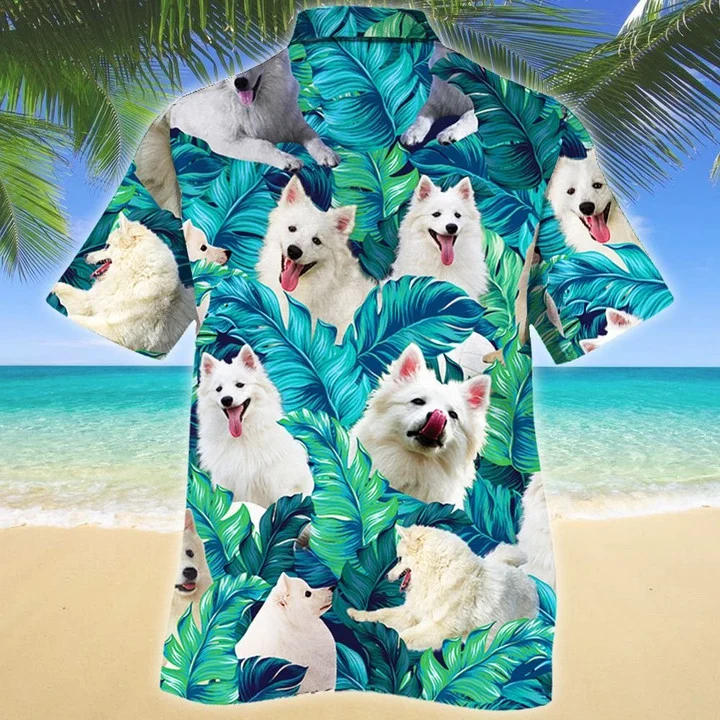 Best Gift For American Eskimo Dog Lovers Hawaiian Shirt HO2178