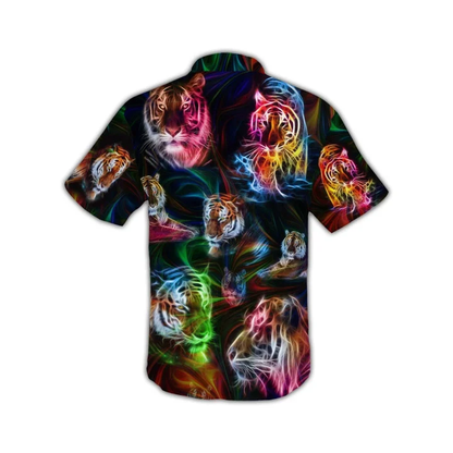 Head Of Tiger Fantasy Design Hawaiian Shirt HO2162
