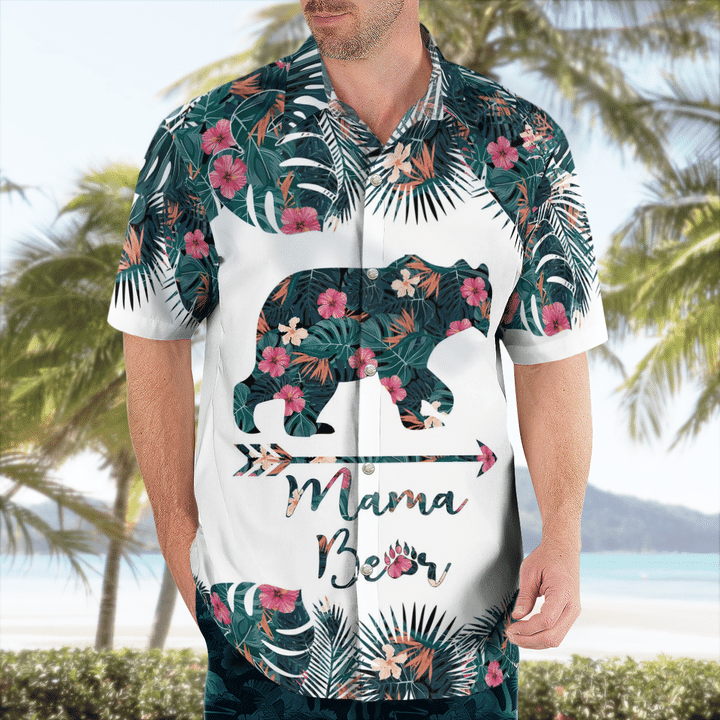 Mama Beer Hawaiian Shirt, Mother Hawaii shirt, Mom shirt, Gift for Mom HO2046