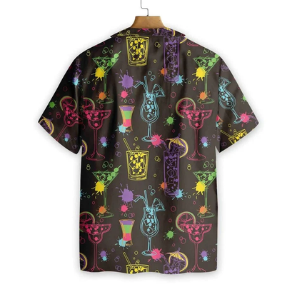 Colorful Cocktails Cool Summer Tastes Hawaiian Shirt HO0745