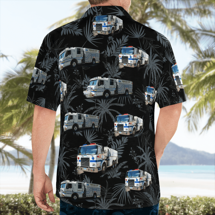 Dodgingtown Volunteer Fire Company, Connecticut Hawaiian Shirt HO0784