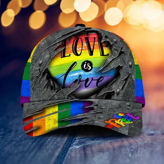 Pride Cap For LGBTQ, Pride Nonbinary Baseball Cap, Lesbian Couple Gifts, Best Gifts For Gay Friend CO0318