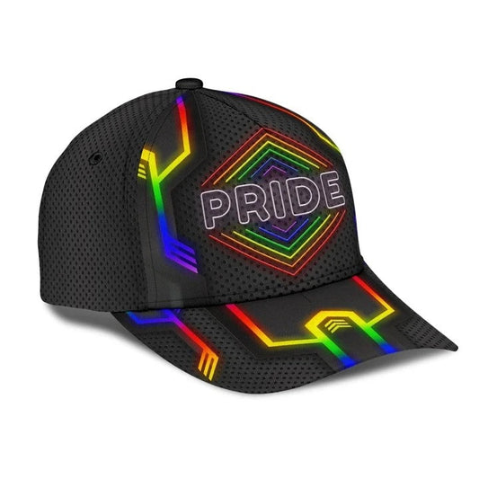 Pride Rainbow Color Baseball Cap For Lgbt, Pride Cap, Lgbt Accessories, Transgender Cap Hat CO0316