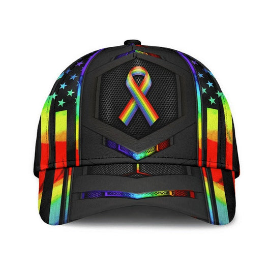 LGBTQ Cap, Pride Classic Cap, Kindness Is Everything Lgbt 3D Printing Baseball Cap Hat, Lesbian Gifts CO0256
