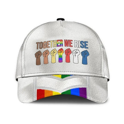 3D Baseball Classic Cap For Gay And Lesbian, Wonderful Lgbt Gaylien Printing Baseball Cap Hat CO0248
