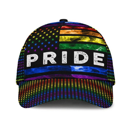 LGBT Pride All Over Printed Baseball Cap, Couple Gaymer Baseball Cap Hat, Lesbian Pride Accessories CO0233