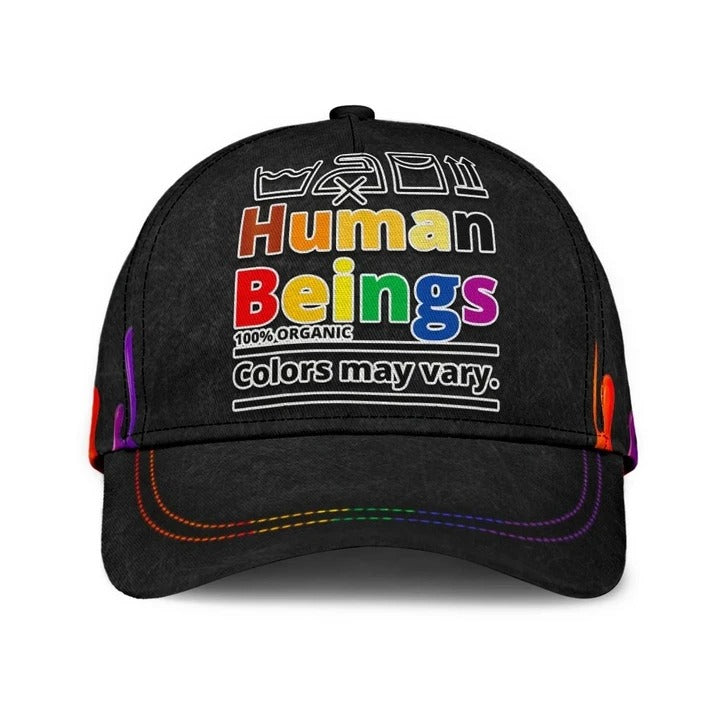 Retro LGBT Pride Classic Cap, Love Is Love Printing Baseball Cap Hat, Gay Pride Accessories CO0221