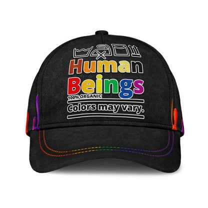 Retro LGBT Pride Classic Cap, Love Is Love Printing Baseball Cap Hat, Gay Pride Accessories CO0221