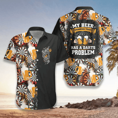 Beer Hawaiian Shirt, Mens Hawaiian Shirt For Beer Lover, Hawaiian shirt for men HO2932