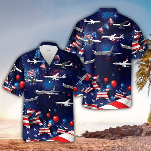 4th Of July Hawaiian Shirt, Happy independence day hawaiian shirt for Men HO2936