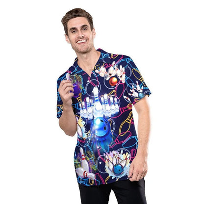 Cool Bowling Hawaiian Shirt, Good Time Roll Bowling Hawaii Shirt Men Women HO4740