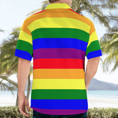 Lgbt Pride I Licked It Hawaiian Shirt, Gift foe couple LGBT HO1434