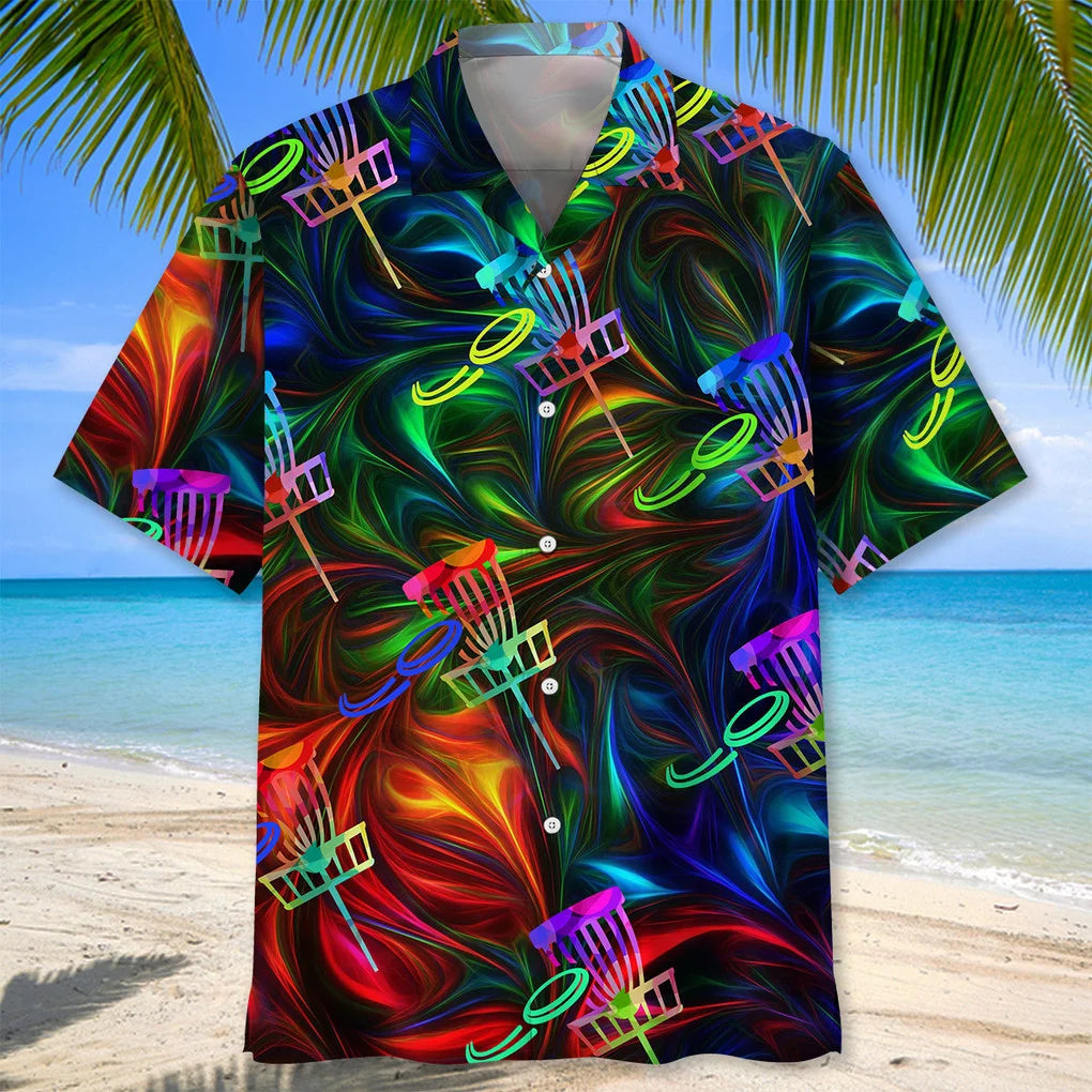 Disc Golf Beach Hawaiian Shirt for men and women , Men's Disc Golf gifts HO2966