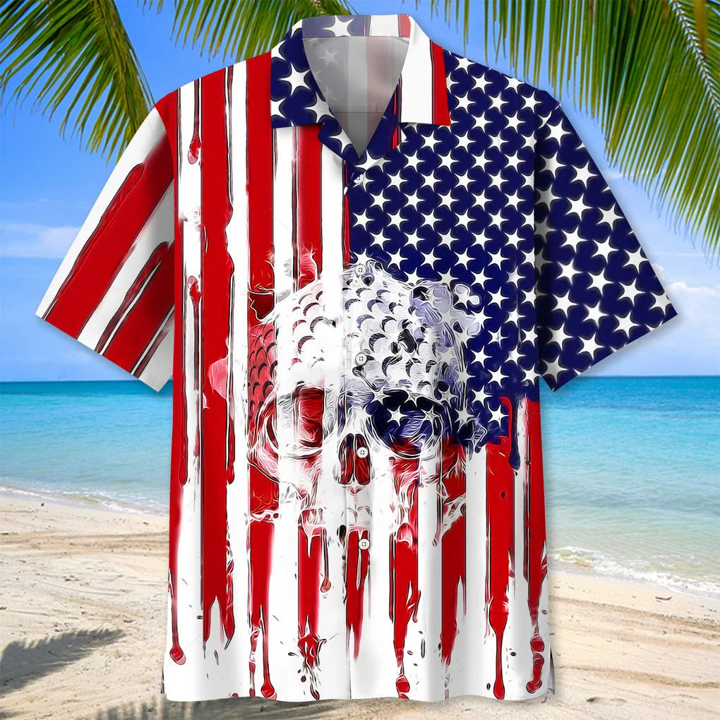 Golf Black Hawaiian Shirt for Men, Golf life shirt, Golf player gifts HO2968