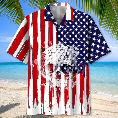 Golf Black Hawaiian Shirt for Men, Golf life shirt, Golf player gifts HO2968