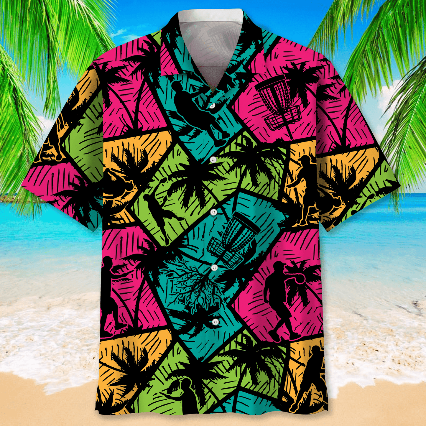 Disc Golf Beach Hawaiian Shirt for men and women , Men's Disc Golf gifts HO2966