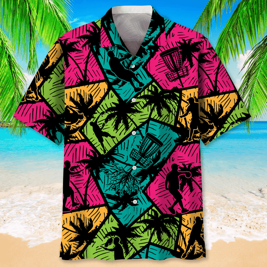 Disc Golf Beach Hawaiian Shirt for men and women , Men's Disc Golf gifts HO2966