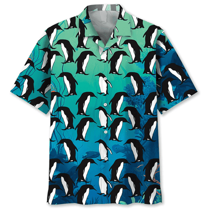 Penguins Ocean Hawaiian Shirt, Penguin Of The World Shirt, Happy Penguin Awareness Day, Penguin Shirt, Penguin Lover HO2965