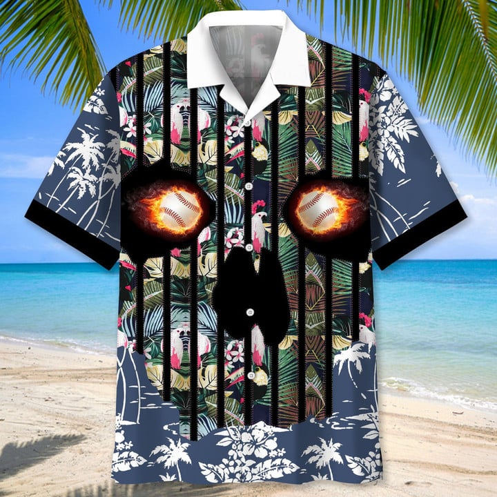 Baseball custom style Hawaiian Shirt for Men, Baseball player shirt, Baseball gifts HO2972