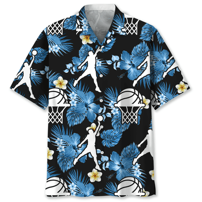 Basketball Hawaiian Nature Hawaiian Shirt, Summer Gift For Women, Men HO3699