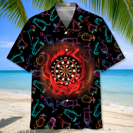 Darts Drink Hawaiian Shirt, Darts team Hawaiian shirt for men, Gift for Darts player HO2998