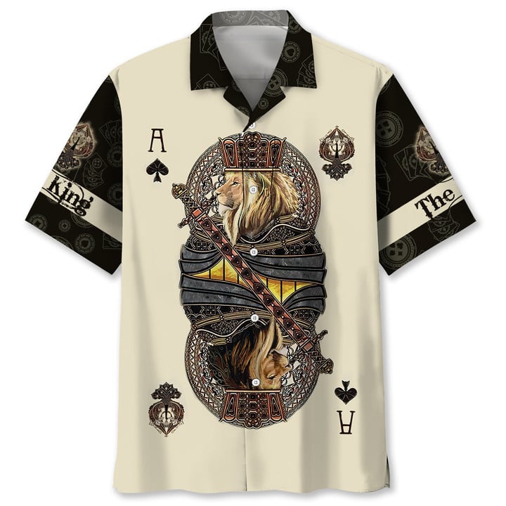 Casino Skull Hawaiian Shirt, Unisex Summer Beach Casual Short Sleeve Summer Vacation Beach Shirts HO3379
