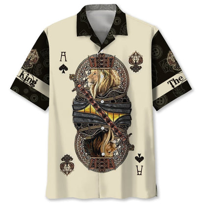 Casino Skull Hawaiian Shirt, Unisex Summer Beach Casual Short Sleeve Summer Vacation Beach Shirts HO3379