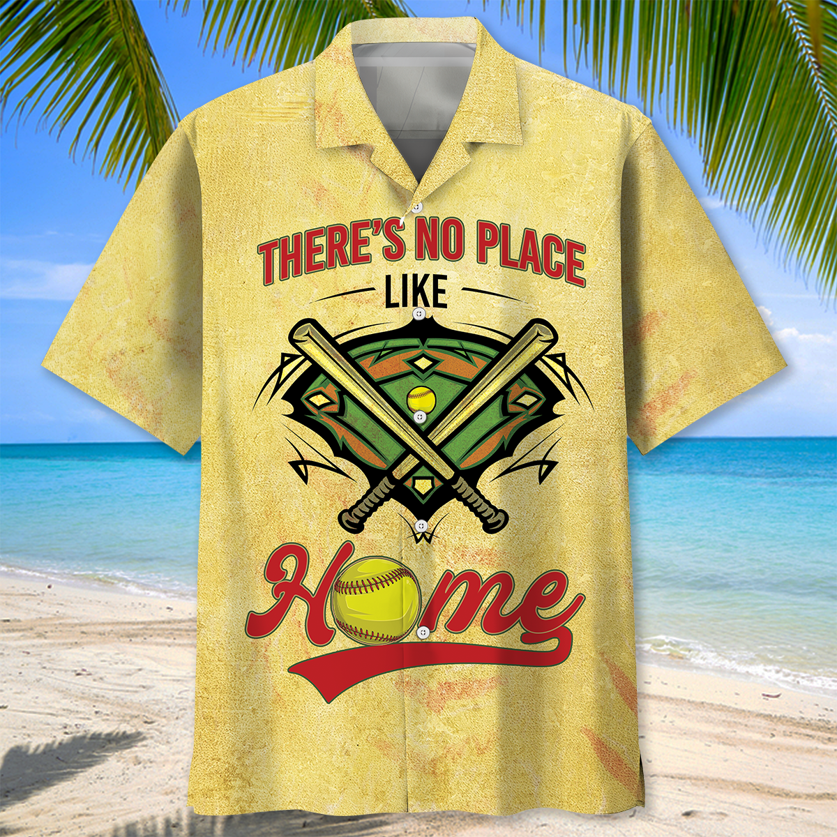 Softball Home Hawaiian Shirt HO3222
