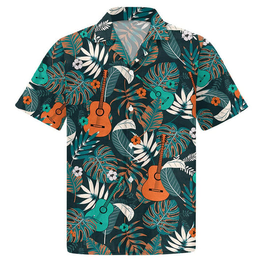 Guitar Hawaiian Shirt, Summer Gift, Hawaiian Shirts For Men, Aloha Beach Shirt, Hawaiian Shirt For Summer HO3541
