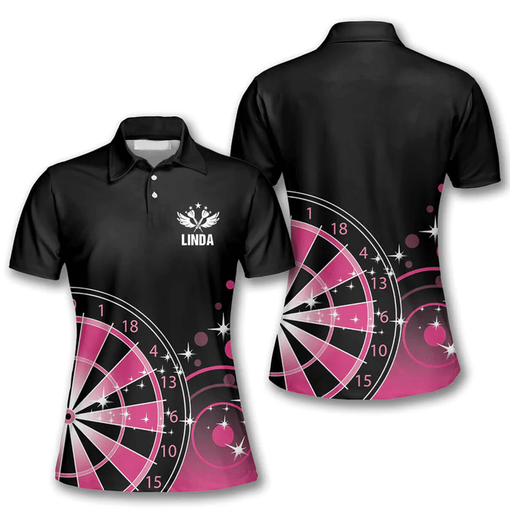 Lasfour Queen of Darts 6 Personalized Name 3D Shirt DMA0328